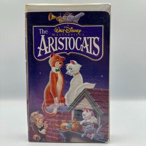 Walt Disney Masterpiece The Aristocats VHS 1996 Clamshell Edition Animated